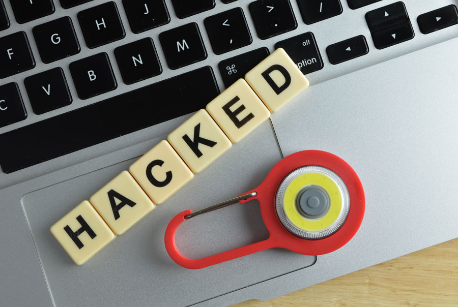 Identity theft on computer